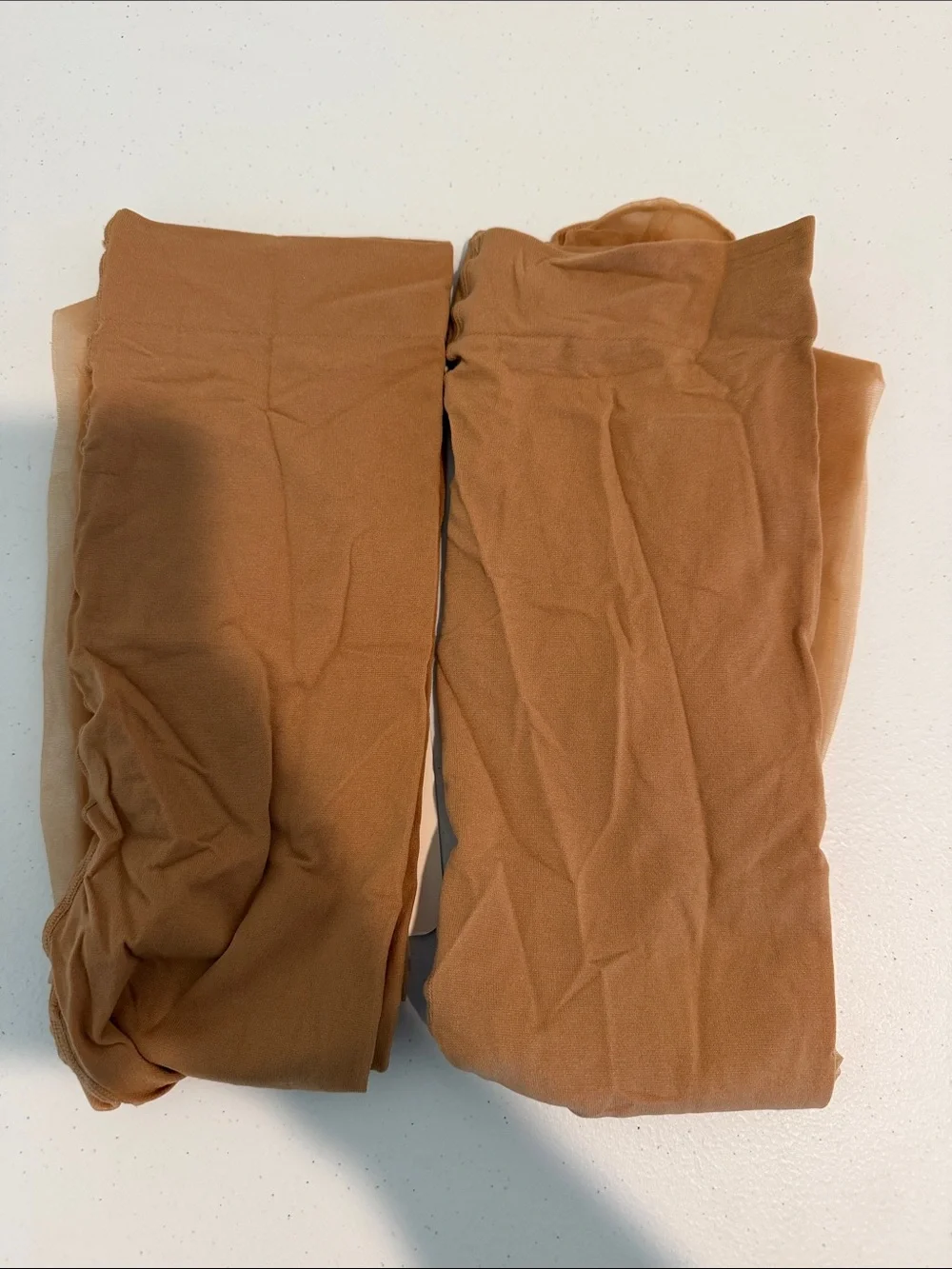 SILK IMPRESSIONS Sheer Light Support Pantyhose Stockings size large
